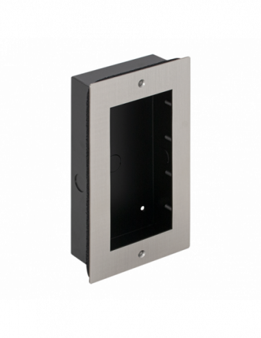 Carcasa pentru doua module, montare incastrata