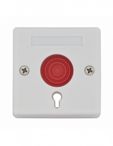 Buton de panica aplicabil, cu cheieDeblocare cu cheie. Comanda online pe RFPro.ro.