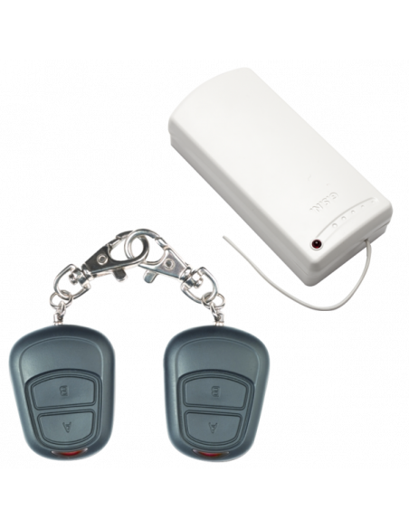 Set de radio comanda la 500m, cu doua canale (cod saritor). Comanda online pe RFPro.ro.