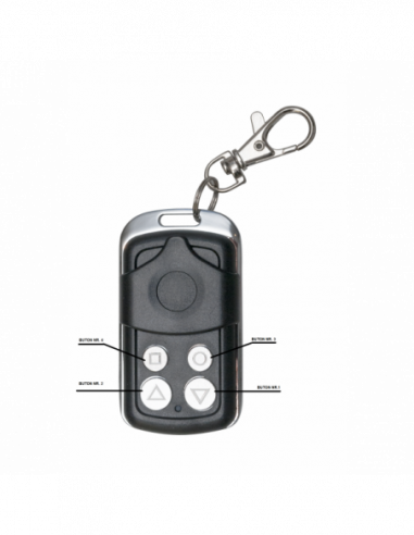 Emulator telecomanda cu 4 butoane. Comanda online pe RFPro.ro.