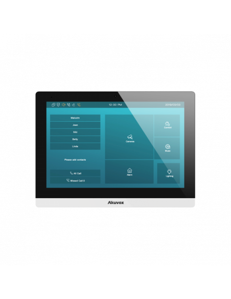 Monitor IP de 10, cu sistem de operare Android. Comanda online pe RFPro.ro.