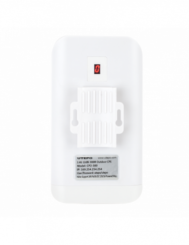 Bridge wireless de exterior IP65, ultrawide band, 2.4GHz. Comanda online pe RFPro.ro.