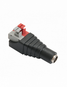 Pachet de 10 bucati de conectori DC female (mama) rapid cu terminale tip "push". Comanda online pe RFPro.ro.