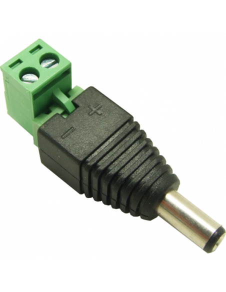 Pachet de 10 bucati de conectori alimentare Male (tata) - bloc terminal detasabil. Comanda online pe RFPro.ro.