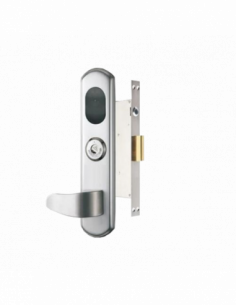Incuietoare stand-alone cu carduri de proximitate EM
(125KHz), cheie mecanica si buton interior. Comanda online pe RFPro.ro. 2