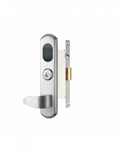 Incuietoare stand-alone cu carduri de proximitate EM
(125KHz), cheie mecanica si buton interior. Comanda online pe RFPro.ro.