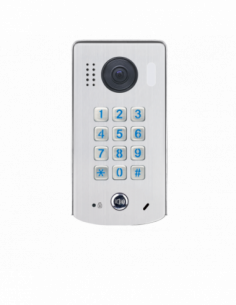 Post de apel video cu tastatura mecanica iluminata si camera Fisheye, cu montare aplicata. Comanda online pe RFPro.ro.
