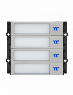 Modul cu 4 butoane iluminate, capacitive, pentru posturile de apel modulare DT 821. Comanda online pe RFPro.ro.