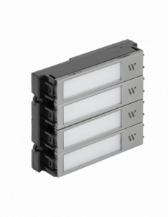 Modul cu 4 butoane iluminate, capacitive, pentru posturile de apel modulare DT 821. Comanda online pe RFPro.ro. 2