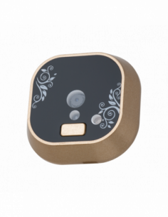 Vizor electronic cu ecran TFT si buton pentru sonerie. Comanda online pe RFPro.ro. 2