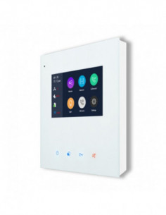 Post interior video MASTER, conexiune prin WiFi cu posturile slave sau cu telefonul mobil. Comanda online pe RFPro.ro. 2