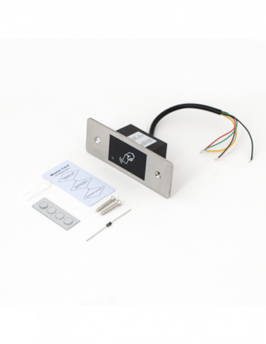 Minicontroler de acces RFID EM (125kHz) cu montare incastrata, de exterior. Comanda online pe RFPro.ro.