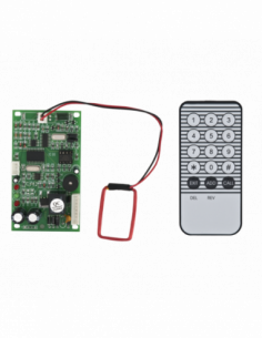 Controler fara carcasa, cu cititor de proximitate incorporat si cu telecomanda. Comanda online pe RFPro.ro.