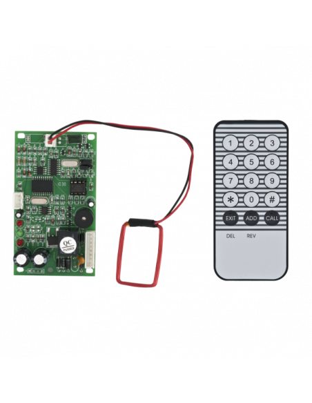 Controler fara carcasa, cu cititor de proximitate incorporat si cu telecomanda. Comanda online pe RFPro.ro.