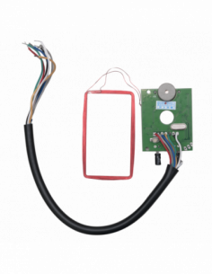 Cititor wiegand fara carcasa, cu o antena ce functioneaza cu cartele de proximitate. Comanda online pe RFPro.ro.