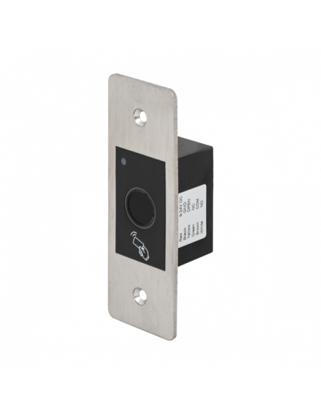 Minicontroler de acces biometric si RFID EM (125kHz) cumontare incastrata, de exterior EF1. Comanda online pe RFPro.ro.