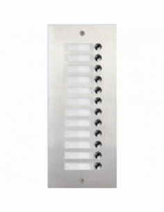 Panou de extensie cu 12 butoane de apel pentru DMR21. Comanda online pe RFPro.ro.