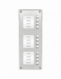 Panou de extensie 12 apartamente pentru statiile de apel DT608. Comanda online pe RFPro.ro.