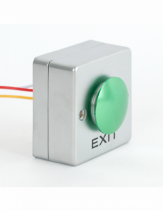 Buton incastrabil/aplicabil cu carcasa, NO/NC aliaj zinc. Comanda online pe RFPro.ro.