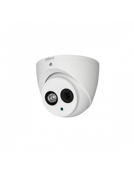 Camera Dahua HDCVI, 2MP, IR 50m, lentila fixa 2.8mm, microfon, seria Lite. Comanda online pe RFPro.ro.