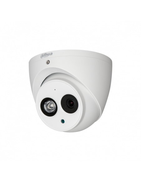 Camera Dahua HDCVI, 2MP STARTLIGHT, IR 50m, lentila fixa 2.8mm, microfon, seria Lite. Comanda online pe RFPro.ro.