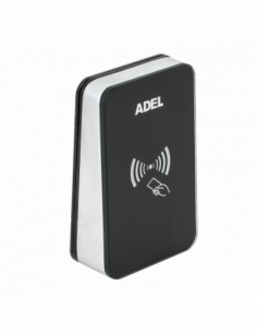 Controler cu cititor de proximitate, compatibil cu sistemul de control acces hotelier ADEL. Comanda online pe RFPro.ro.