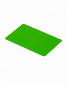 Carduri de proximitate cu cip EM4100 (125KHz) verzi, fara cod printat. Comanda online pe RFPro.ro.