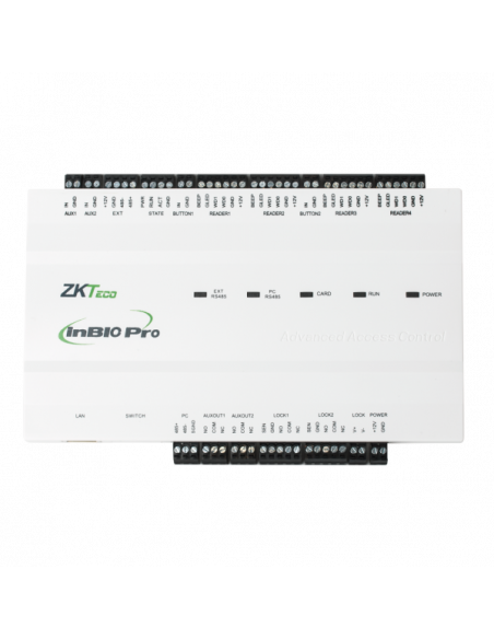 Centrala  de control acces biometrica pentru 2 usi PRO. Comanda online pe RFPro.ro.