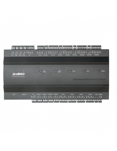 Centrala de control acces biometrica pentru 
4 usi bidirectionale. Comanda online pe RFPro.ro.