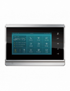 Monitor IP de 7" ce asigura comunicatia video
si audio cu posturile exterioare, alimentare PoE. Comanda online pe RFPro.ro.
