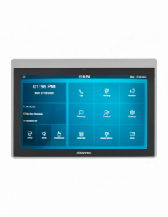 Monitor IP SIP de 10, cu  Android 6.0, asigura comunicatia video/audio cu posturile exterioare. Comanda online pe RFPro.ro.