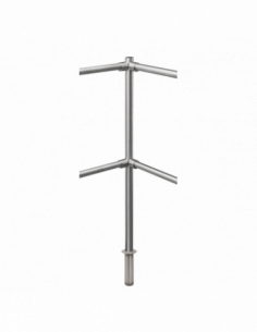 Stalp intermediar de colt 90° din INOX, suport pentru
balustrade din INOX, montare ingropata. Comanda online pe RFPro.ro.