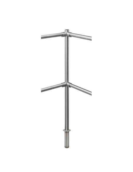 Stalp intermediar de colt 90° din INOX, suport pentru
balustrade din INOX, montare ingropata. Comanda online pe RFPro.ro.