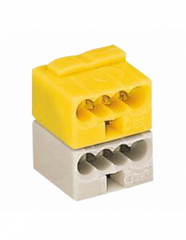 Conector WAGO KNX galben/ alb. Comanda online pe RFPro.ro.
