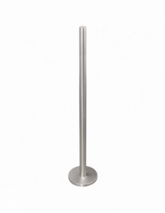 Stalp din INOX, pentru limitarea caii de acces, montare aplicata. Comanda online pe RFPro.ro.