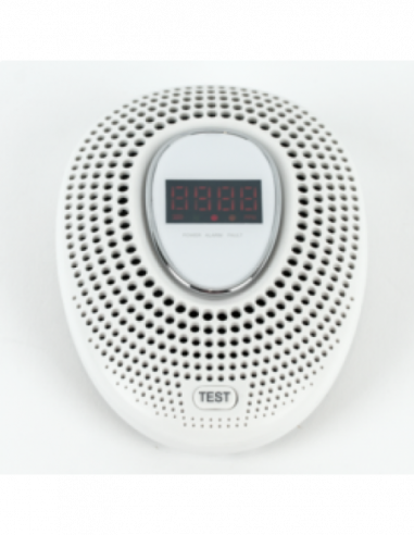 Detector de monoxid de carbon wireless . Comanda online pe RFPro.ro.