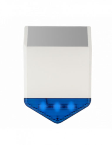 Sirena  wireless  de exterior  are o putere sonora de
110dB. Comanda online pe RFPro.ro.