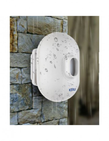 Detector de miscare PIR wireless, rezistent la apa  KR-P861. Comanda online pe RFPro.ro.