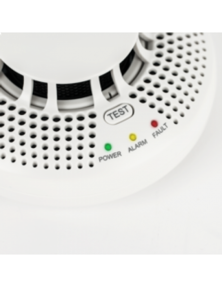 Detector de fum fotoelectric, wireless . Comanda online pe RFPro.ro.