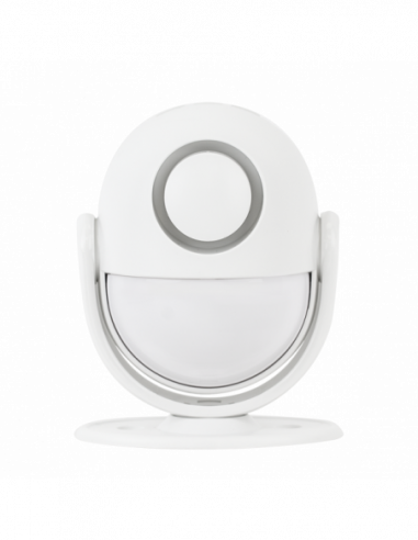 Detector de miscare PIR standalone, WIFI, cu comunicatie WiFi, sirena incorporata si telecomanda. Comanda online pe RFPro.ro.