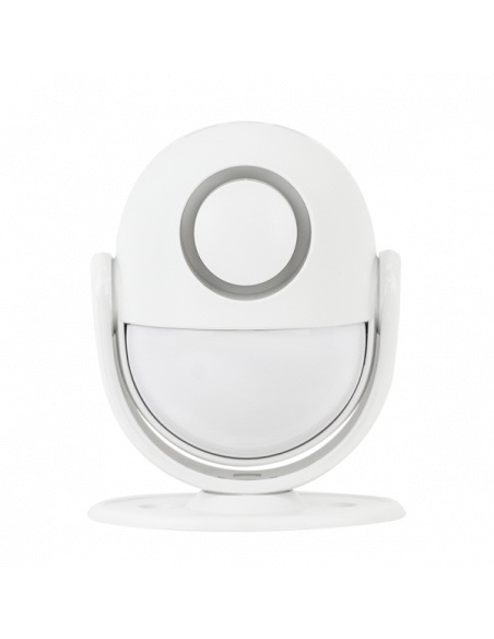 Detector de miscare PIR standalone, WIFI, cu comunicatie WiFi, sirena incorporata si telecomanda. Comanda online pe RFPro.ro.