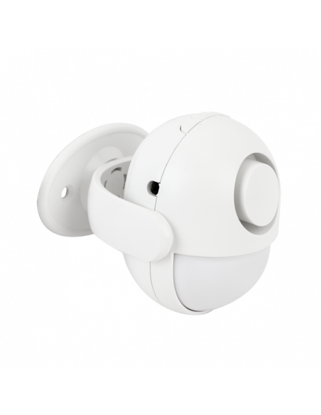 Detector de miscare PIR standalone, WIFI, cu comunicatie WiFi, sirena incorporata si telecomanda. Comanda online pe RFPro.ro.
