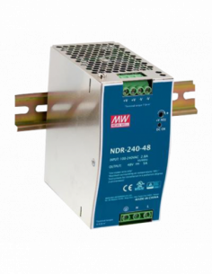 Sursa de alimentare industriala 48vcc/ 240W, cu o singura iesire, montare pe sina DIN. Comanda online pe RFPro.ro. 2