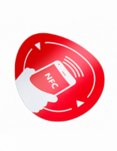 Eticheta NFC autoadeziva, rotunda. Comanda online pe RFPro.ro. 2