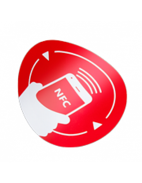 Eticheta NFC autoadeziva, rotunda. Comanda online pe RFPro.ro.