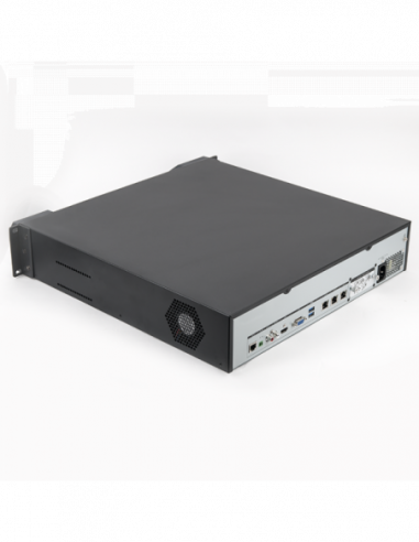 NVR  AI cu 16 canale, rezolutie 1080p si 4 canale cu rezolutie de inregistrare de pana la 8MP (4K). Comanda online pe RFPro.ro.