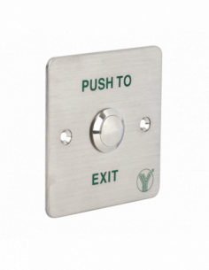 Buton de iesire incastrabil/ aplicabil cu carcasa PBK-810C. Comanda online pe RFPro.ro.