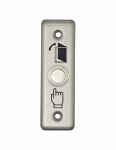 Buton de iesire incastrabil, din inox . Comanda online pe RFPro.ro.