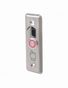 Buton de iesire cu LED, incastrabil, complet metalic, pt eliberarea usilor control acces . Comanda online pe RFPro.ro. 2