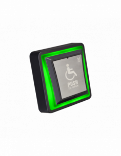 Buton de iesire, dimensiuni mari pentru persoane cu
dizabilitati, cu LED de stare bicolor si releu. Comanda online pe RFPro.ro.